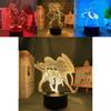 Креативный светодиодный 3D-ночник Пикачу, цветная акриловая декоративная настольная лампа, подарок