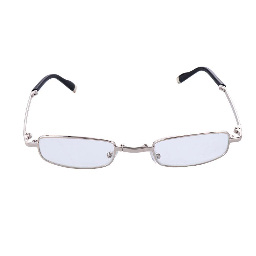 Оправа складные очки для чтения с коробкой для очков Очки для пресбиопии Складные очки для гиперметропии