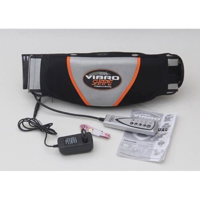 Профессиональный вибрирующий пояс для похудения с подогревом Vibro Shape