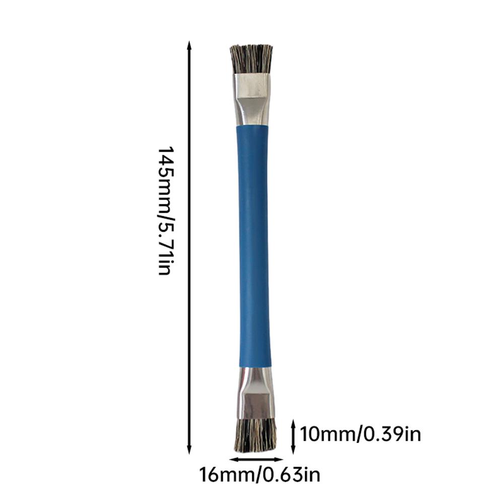 Safe Brush Anti-Static Motherboard PCB Cleaning Brush for Mobile Phone Repair Hand Tool Kit Double Head