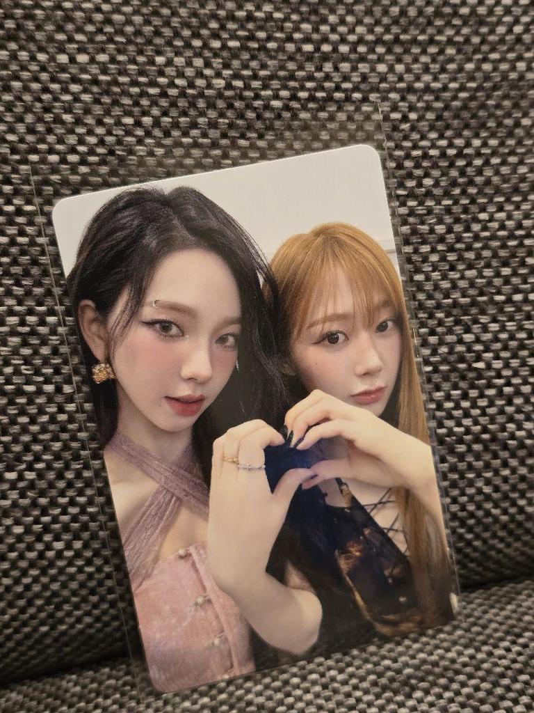 [USED] Aespa Drama Karina Giselle Unit Trading Card