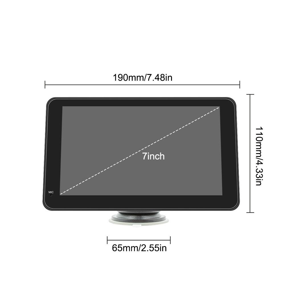 Беспроводной автомобильный плеер Carplay Android Auto MP5 с 7-дюймовым сенсорным экраном Bluetooth 5.0 SD7293, автомобильная аудиосистема, громкая связь