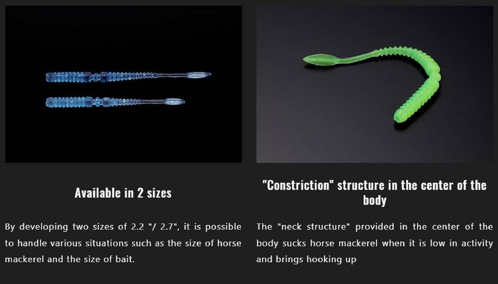 Sale Jackall Soft Lure SW Light Game Peke Ring Tide Max 2.7 Colorful Sabi (5004)