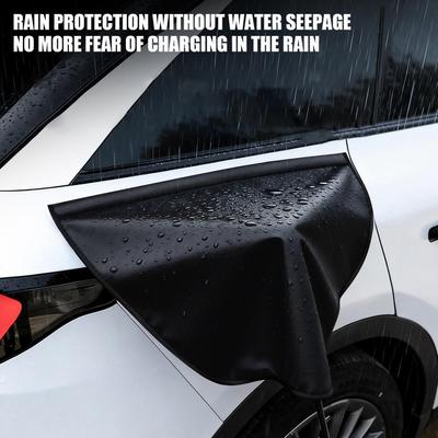 Магнитная водонепроницаемая защитная крышка порта зарядки электромобиля, чехол для порта зарядки электромобиля от повреждений, для улицы, длительных поездок, для грузовиков, внедорожников, автодомов