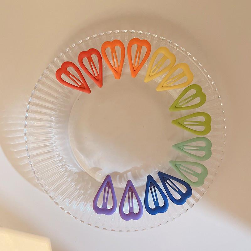 10 шт. новые корейские заколки для волос для девочек, цвет чая с молоком, заколки принцессы с челкой, боковой зажим, аксессуары для волос для маленьких девочек