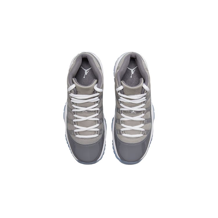 Детские кроссовки Air Jordan 11 Retro GS Cool Grey 2021 Medium-Grey White 378038-005
