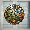 Acrylic Stained Window Hanging Suncatcher Colorful Wall Hanging Decoration  Living Room