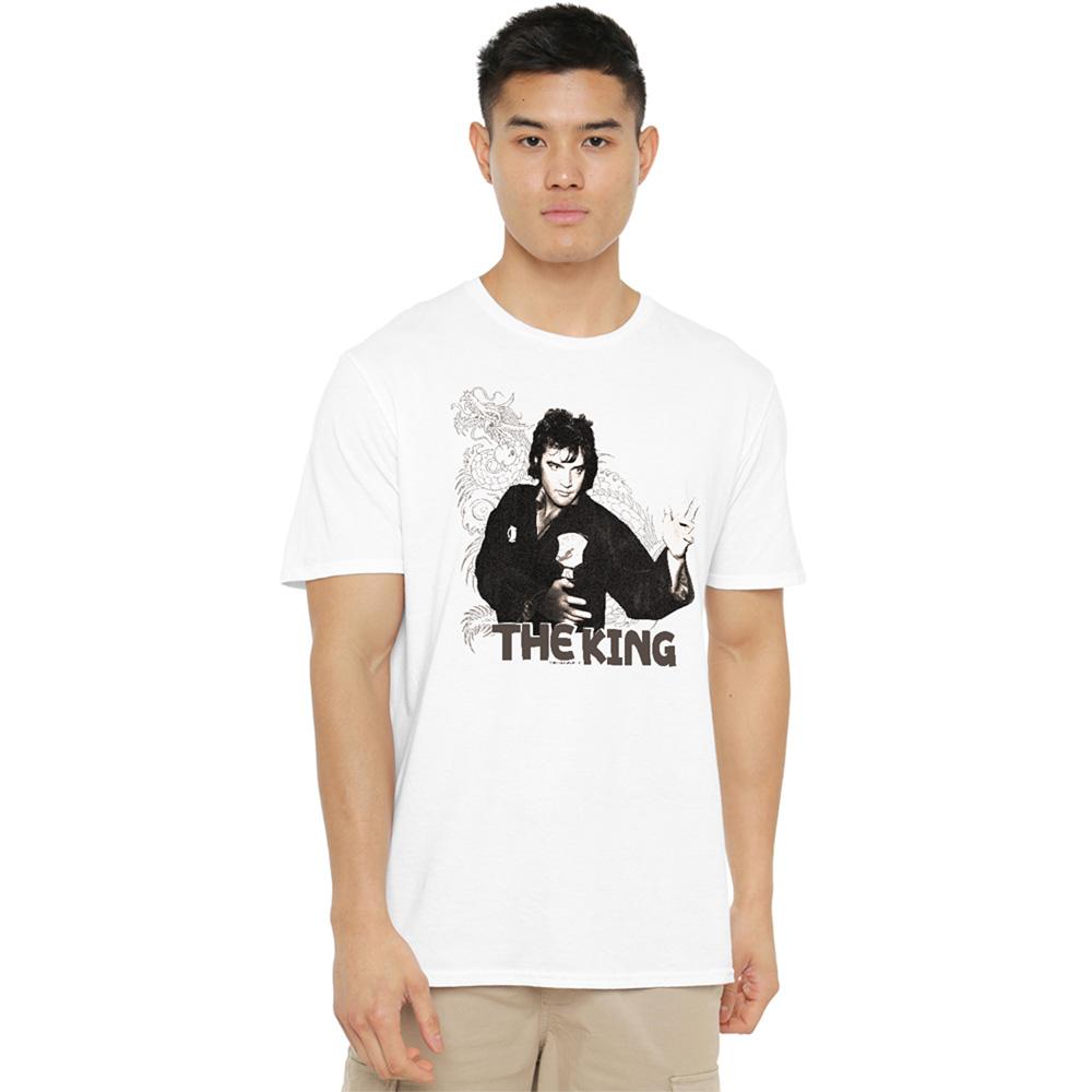 Elvis Presley Unisex Adult Fighting King T-Shirt