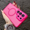Magnetic  Matte Translucent Shockproof Cover For Samsung S26Ultra Case S25 S24 Ultra S26Plus A56 A17 For Magsafe Coque