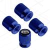 4Pcs/Set For Brenthon LOGO Badge Stinger Sorento Sportage K3 K5 Elantra I30 Picanto Car Wheel Tire Valve Caps Tyre Stem Covers