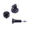 Black 1 4  Hot Shoe Adapter With Tripod Mount Adapter Set For Gopro Hero 2 3 3+ 4 Camera