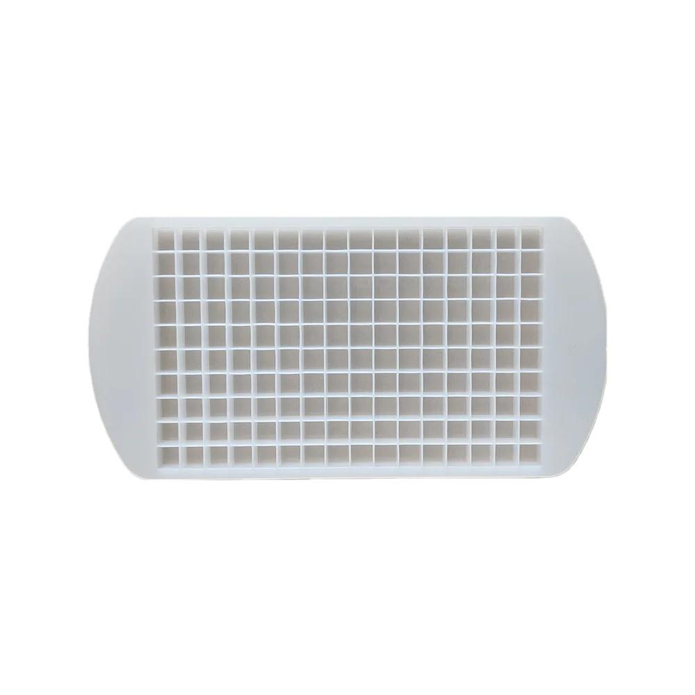 Food Level Silicone Ice Cube Maker 160 Square Tray Ice Cream Mold Summer Drink Wine Milk Tea Ice Cube Mold Kitchen Supplies