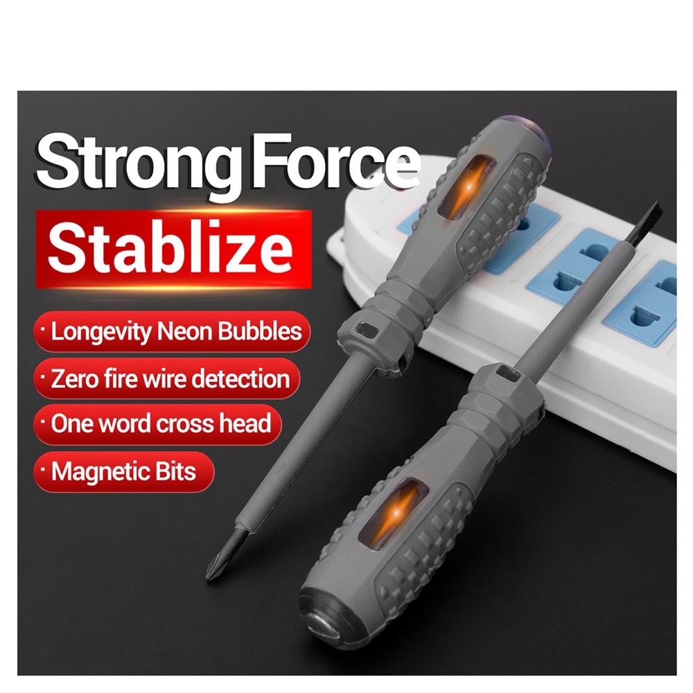 Цифровой тестер напряжения, ручка, вольтметр, детектор мощности, индикатор электрической отвертки