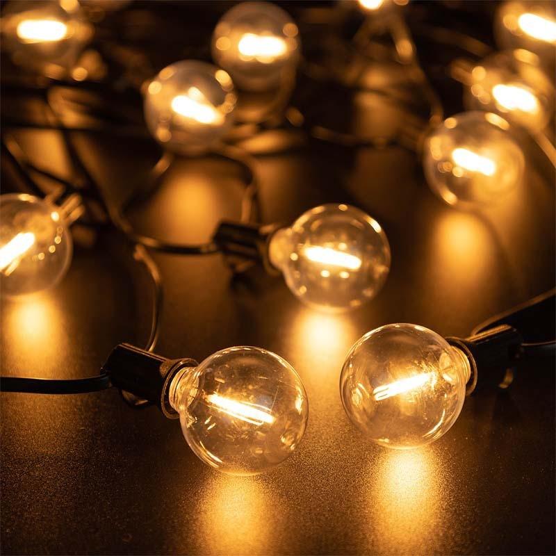 G40 Светодиодные лампы-заменители Уличные E12 Винтовой цоколь Небьющиеся лампы Глобус