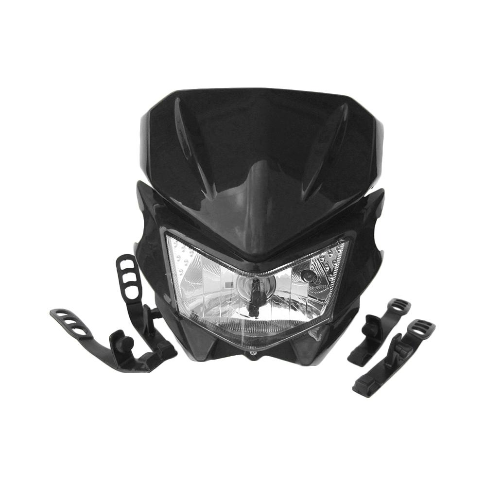 Мотоциклетная фара H4 Фара для мотоцикла Supermoto Fairing для Kawasaki KLX 110 KLX 150 KLX 250 Внедорожный Питбайк
