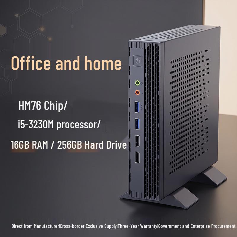 Мини-ПК Core i5-6300U, Низкопотребляющий Настольный ПК для Офиса/Дома