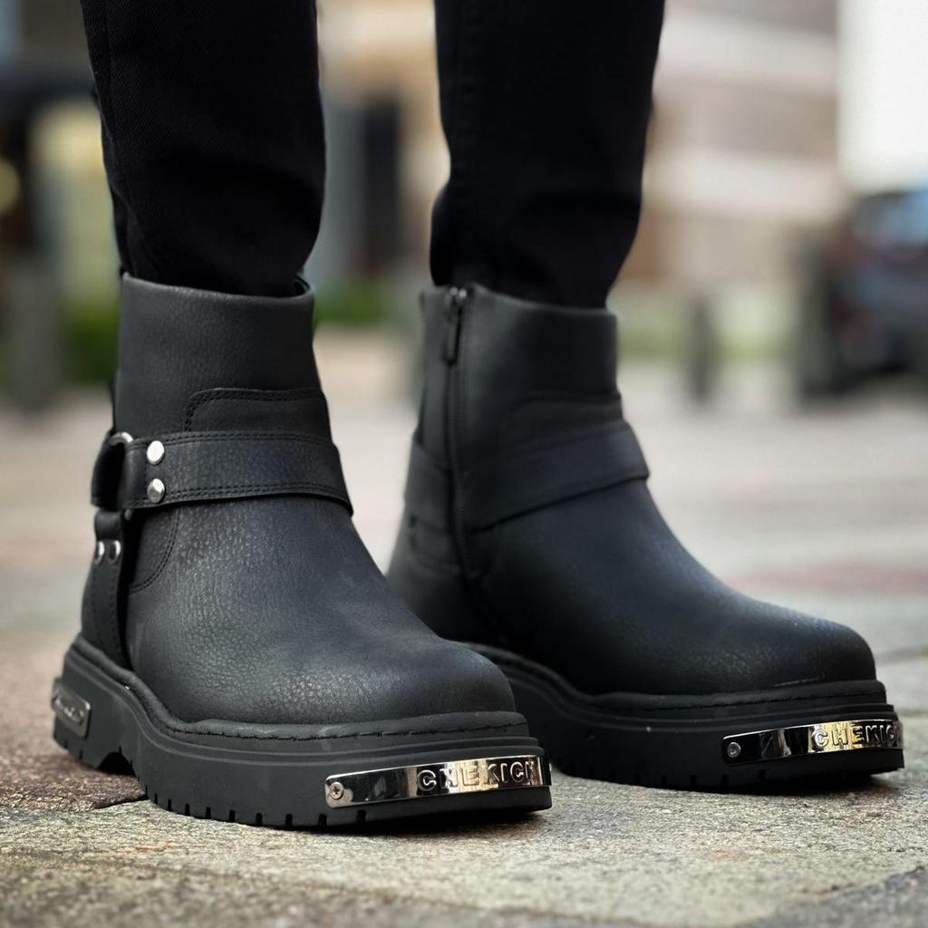 Chekich Оригинальные брендовые повседневные мужские ботинки черного цвета CST Yukon, мужские ботинки высокого качества CH227
