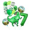 Пакет воздушных шаров «Динозавры» для мальчика, композиция из воздушных шаров на день рождения, декоративный воздушный шар для оформления детской вечеринки