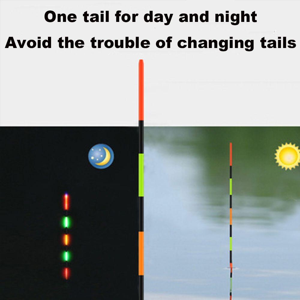 1 шт. сверхчувствительный светодиодный рыболовный умный поплавок для ночной рыбалки, светящийся поплавок для ночной рыбалки