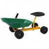 Wheelbarrow-Style Sand Cart Front Digging Handle Four-Wheel Tray Play