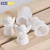 Heart Wings Angel Silicone Scented Candle Mold DIY Girl Sculpture Gypsum Home Decor Handmade Human Resin Mold for Birthday Gifts