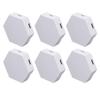 10 Sets Hexagonal Lights Colorful RGB LED Geometry Splicing Wall Lamp Remote and Touch Control USB Cable Powered