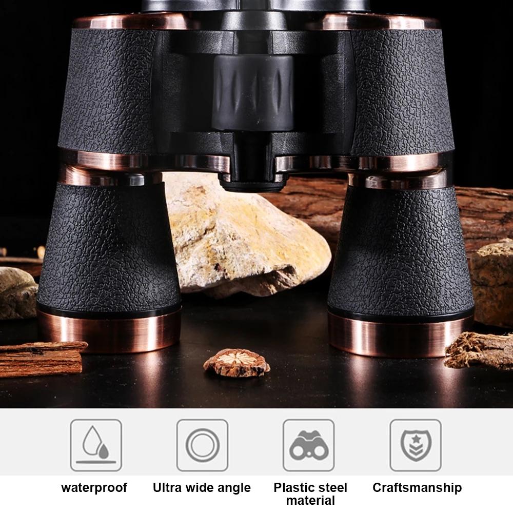 Мощный бинокль 20x50 HD, складной телескоп дальнего действия 1000 м BAK4, оптика FMC для охоты, спорта, отдыха на природе, кемпинга, путешествий