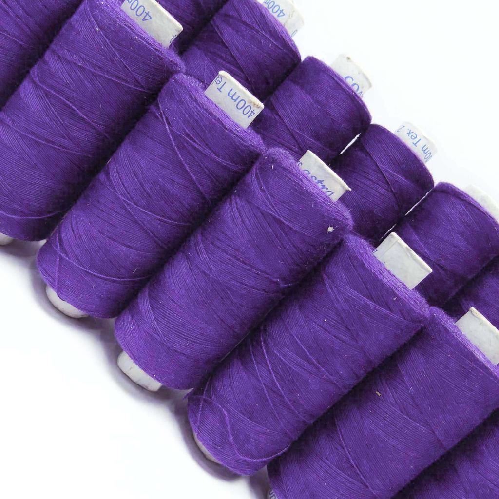 10 шт. Новая стеганая пряжа с блокировкой коричневой полиэфирной нити оптом