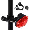 LIOOBO Велосипедный задний фонарь Автоматическое магнитное питание Без батареек или зарядки Высокий регулируемый угол Может быть установлен слева или справа Свет, Освещение,