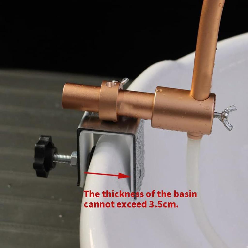 Salon Water Circulation Rack Head Shower Kits Shampoo Bowl Bed Parts for