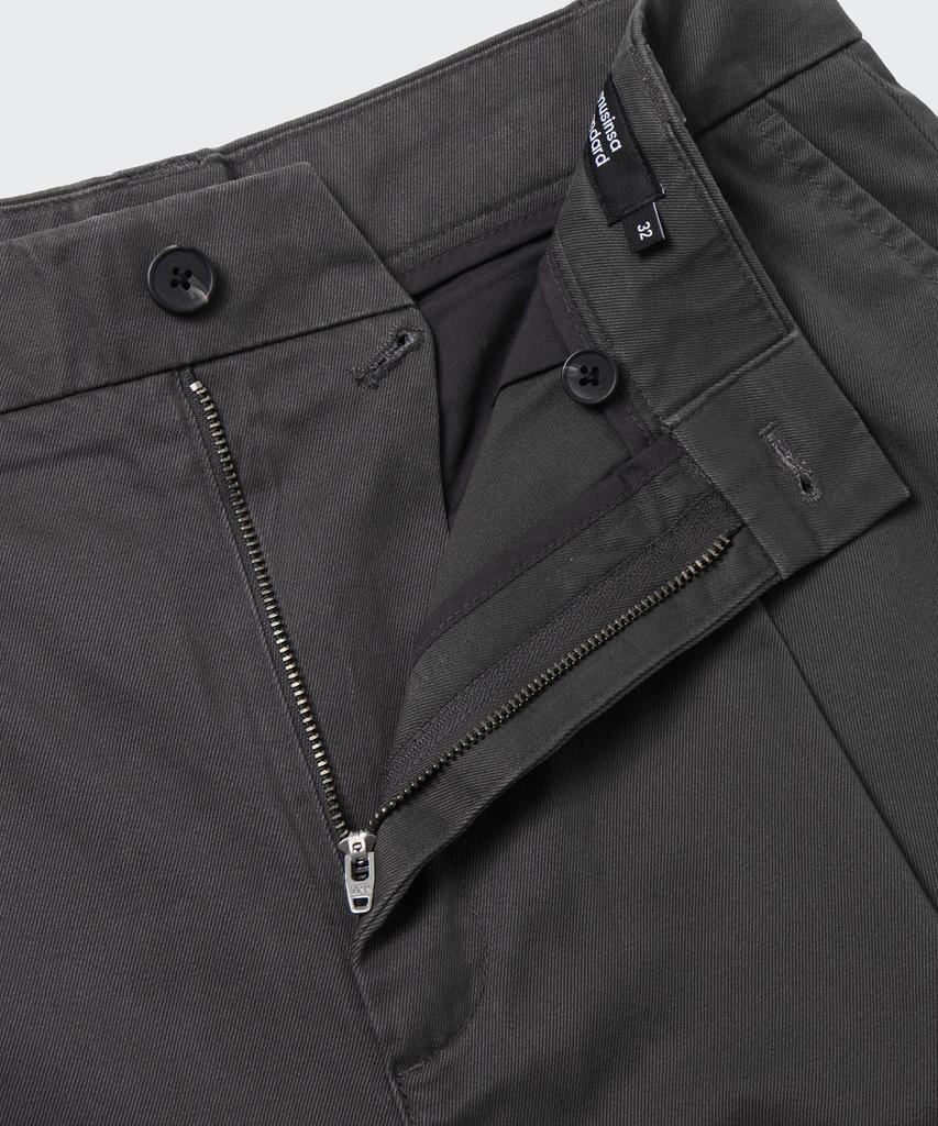 MUSINSA STANDARD Curved Wide Chino Pants [Dark Gray]