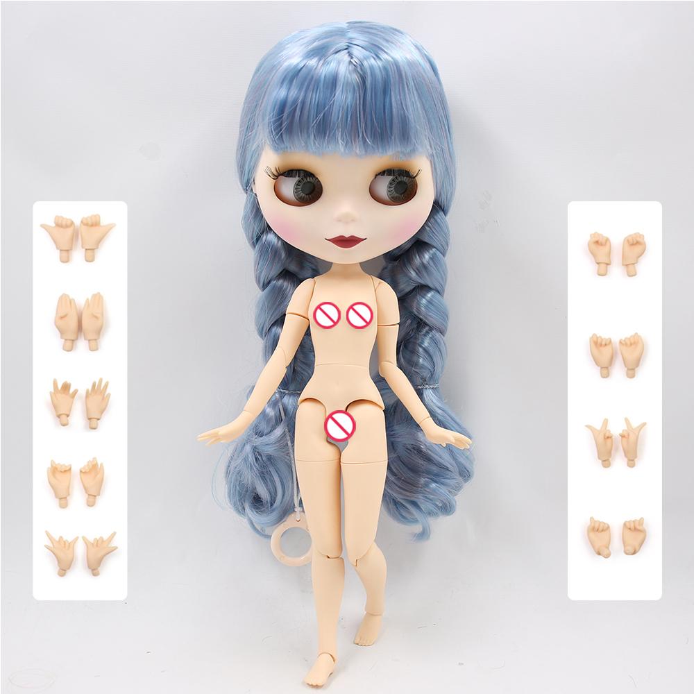 Кукла ICY DBS Blyth 1/6 шарнирное тело BJD игрушка белое глянцевое лицо черное матовое лицо с дополнительными руками AB и панелью DIY кукла девочка