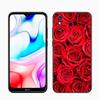 Bright Red Roses Flowers Black Case For Xiaomi Redmi 11 Prime 11A 12C 13C A1 A2 Plus A3 12 4G 10 13R 5G 9A 10A 9C 10C 9i 12R