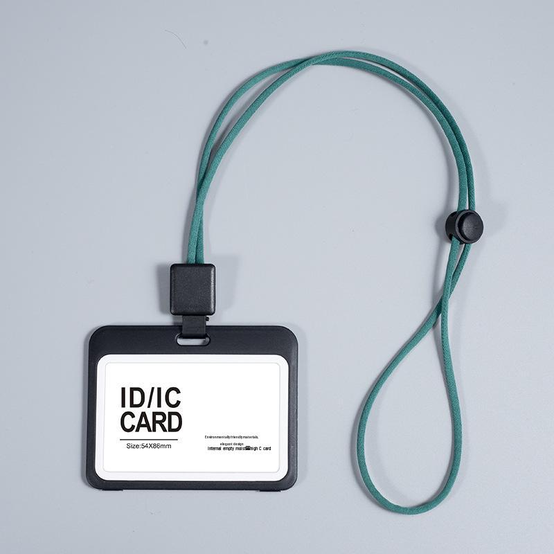 Прозрачный двусторонний выдвижной держатель для бейджа 'Осенний дождь'