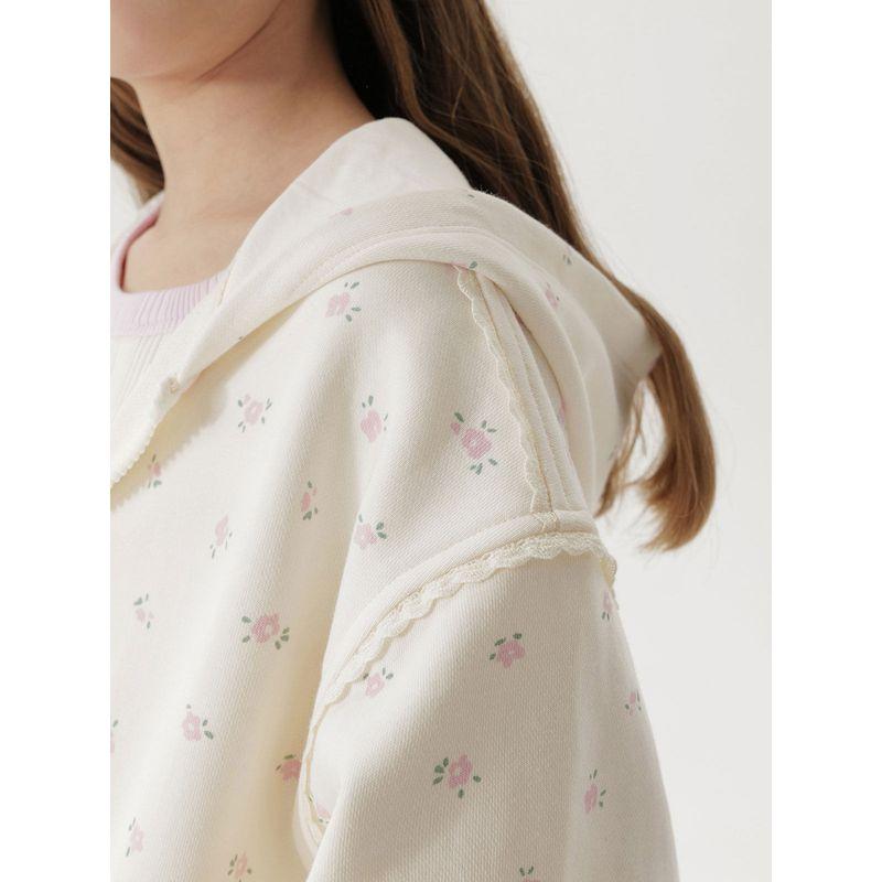 Mark Jenny Girls' Sweet and Cool Loose Jacket Kidsren's Casual Hooded Sweatshirt 2026 Spring New Style 551606