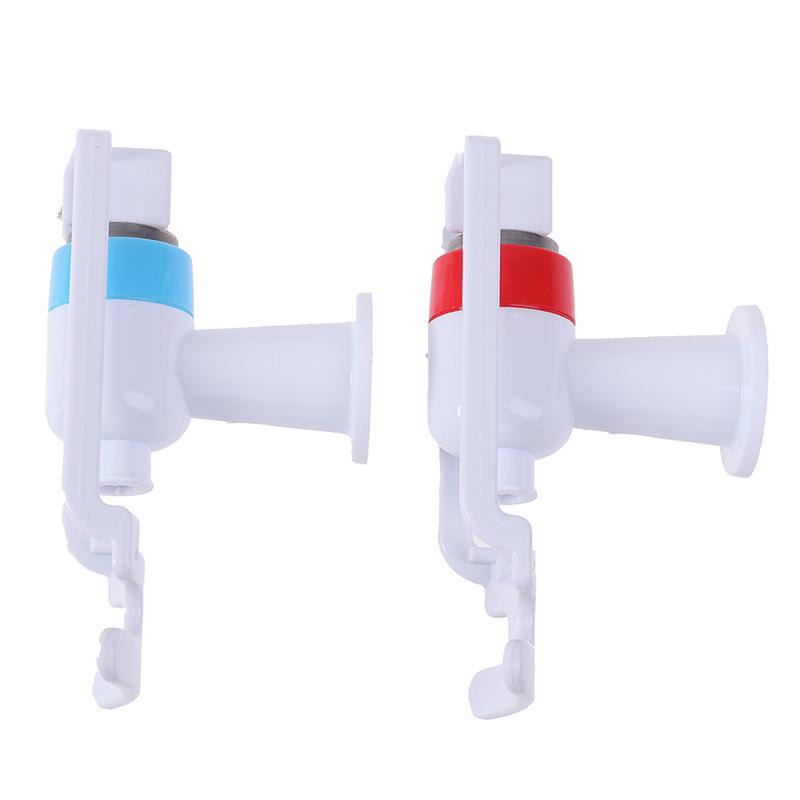 1Pcs Water Dispenser Replacement Push Type Plastic Tap Faucet Drinking Supplies