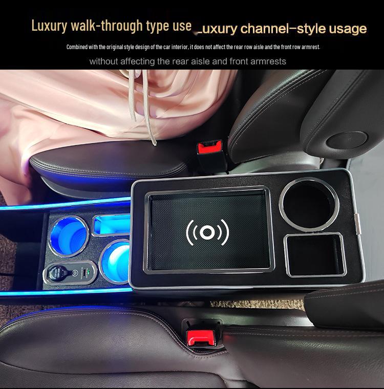 Центральный подлокотник с ящиком для хранения Toyota Noah/Voxy для 70/80/90/95 Серии