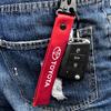 Metal Nylon Car Keychain Key Lanyard Auto Accessories For Toyota Corolla Yaris TRD Auris RAV4 Land Cruiser Camry Highlander Vitz