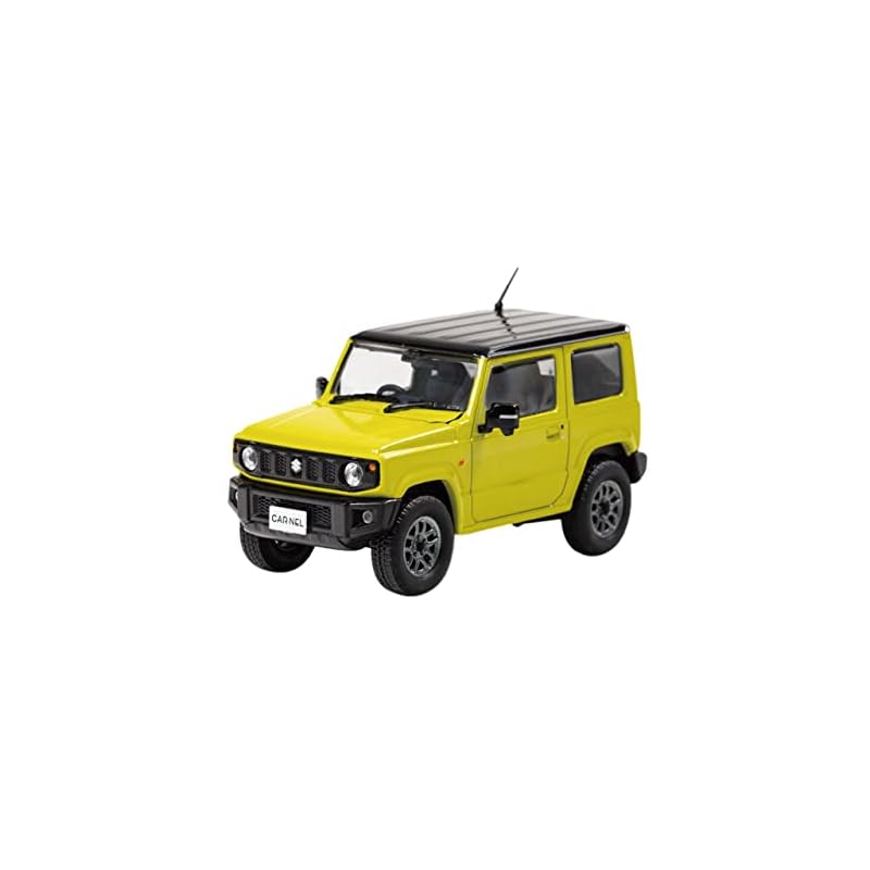 CARNEL 1/43 Suzuki Jimny XC (JB64W) 2018 Кинетический желтый/Черная крыша Готовая модель CN431803
