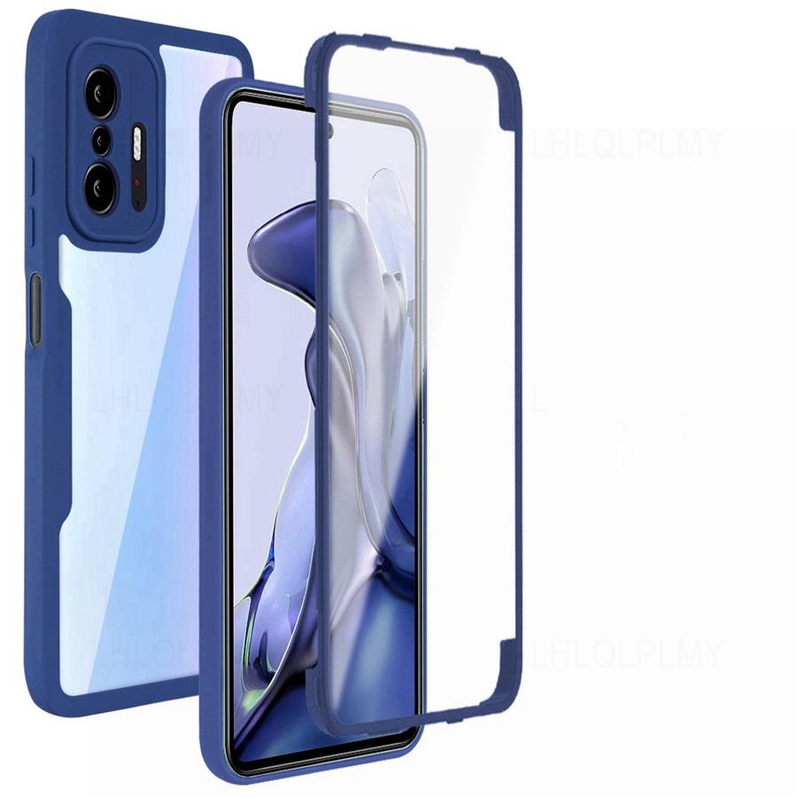 Защитный противоударный чехол с защитой спереди и сзади для Vivo Y20S Y11S Y20 V23 5G Y04 Y04S Y29S Y21D Y31 V60 Lite, чехол на 360 градусов