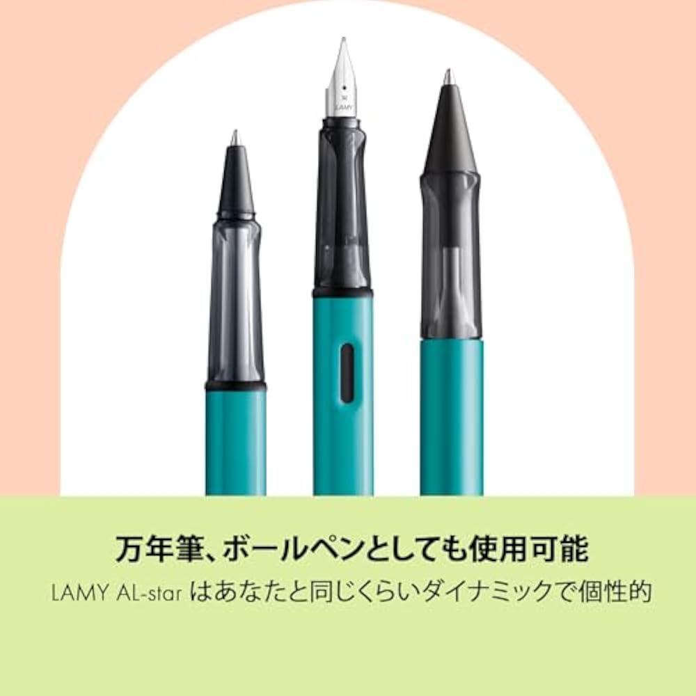 Ручка-роллер LAMY AL-Star Турмалин - Прозрачная Эргономичная Ручка Ширина Линии M - Легкий Алюм...