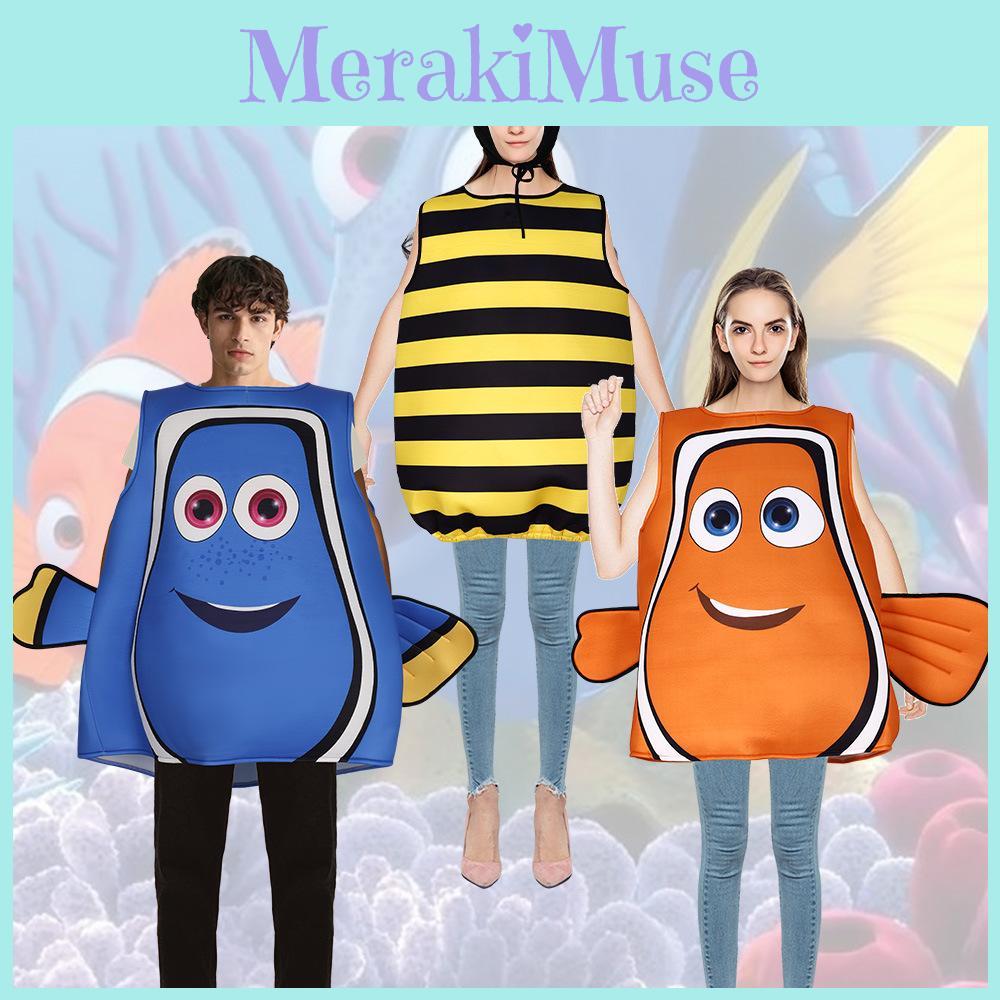 Finding Nemo Character Costume With Polyester Material For Cosplay And Parties