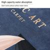 1 шт. Нескользящий, водонепроницаемый, маслостойкий и грязеотталкивающий напольный коврик для стирки — машинная стирка и водопоглощение