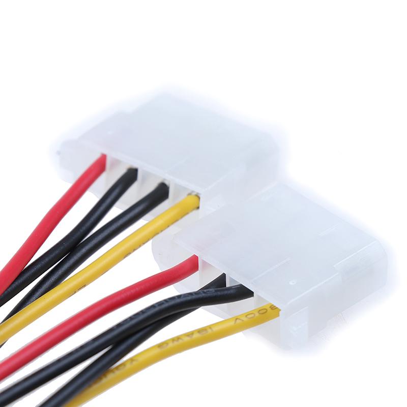 15-контактный разъем Sata для двойного 4-контактного кабеля Molex Female Ide Hdd Power Harddrive