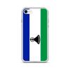 Coque iPhone - Lesotho - SE 2020 - Souple - Multicolore - Design Drapeau
