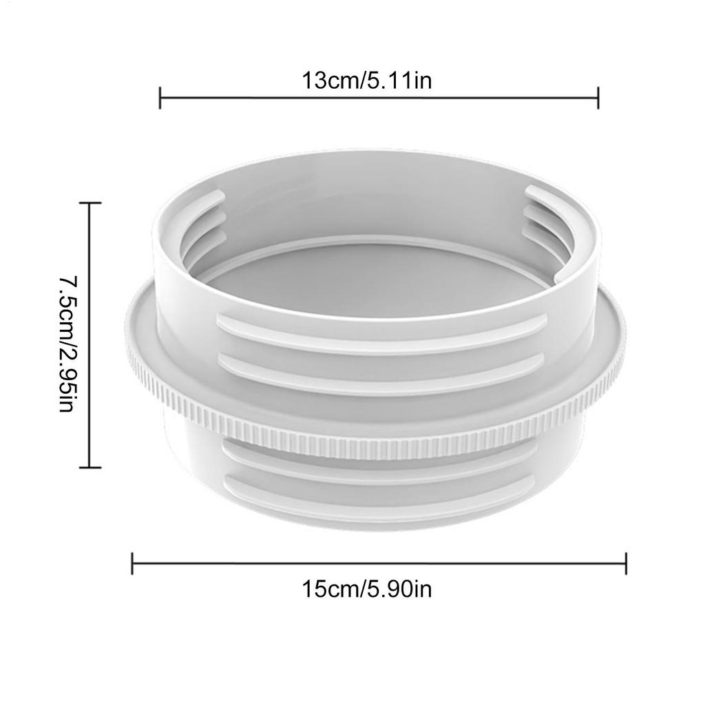 Air Conditioner Exhaust Hose Coupler Air Conditioner Hose Adapter Cooling Tools Cover Joint Fitting Vent Drain Split Window