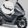 Передняя фара мотоцикла Honda PCX160/PCX125, обтекатель, клюв, ветрозащита