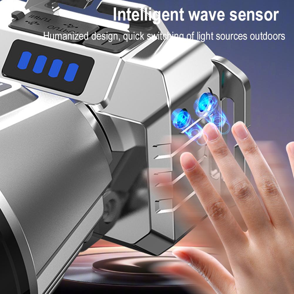 Датчик движения налобный фонарь USB перезаряжаемый водонепроницаемый мощный налобный фонарь для рыбалки кемпинга на открытом воздухе рабочий фонарь