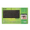 Sanwa Supply Mini & Slim USB Keyboard with Pantograph, No Numeric Keypad, Black, SKB-SL28BK