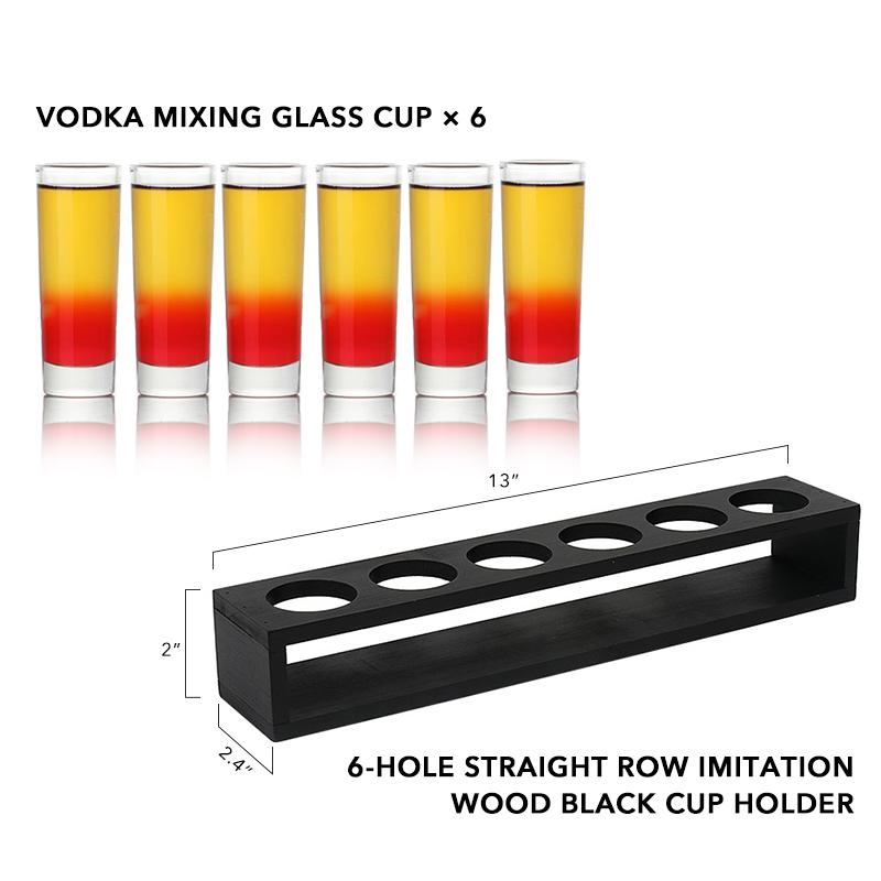 Рюмки для водки 2,4 унции, набор из 6/12, стаканы для рюмок с тяжелым основанием, маленькие стаканы для питья, стаканы для текилы для водки, виски